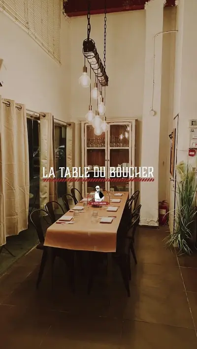 La Table Du Boucher Tlv . שולחן הקצב