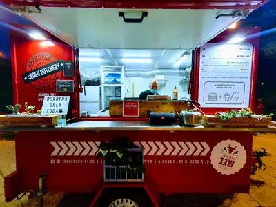 Segev's Burgers truck