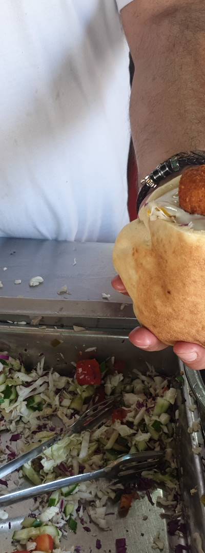 Falafel booth