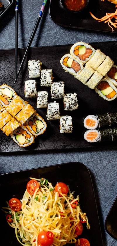 Okayama sushi KOSHER אוקיאמה רעננה סושי כשר בית יוסף